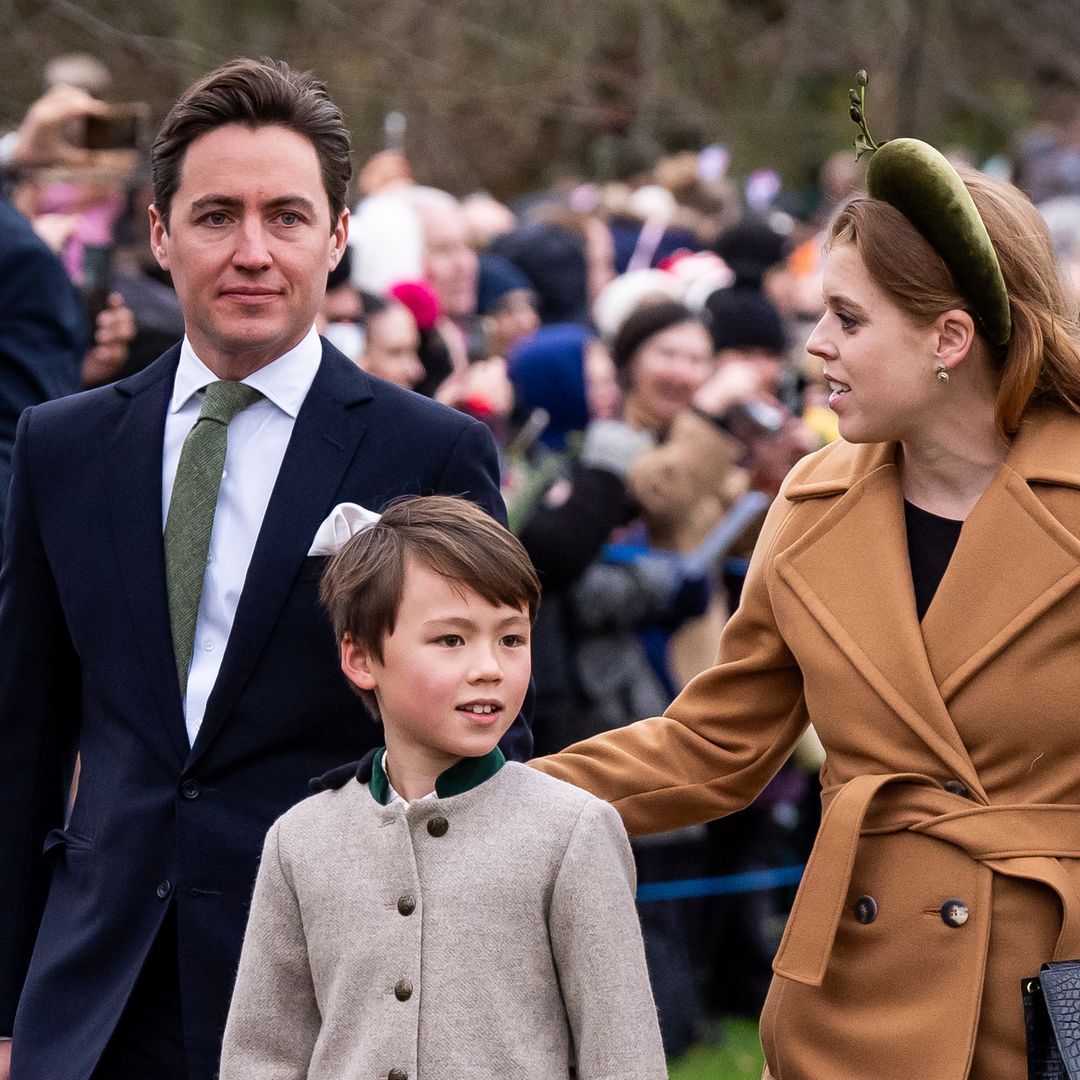 Princess Beatrice's stepson Wolfie looks so adorable in photo from inside palatial London home
