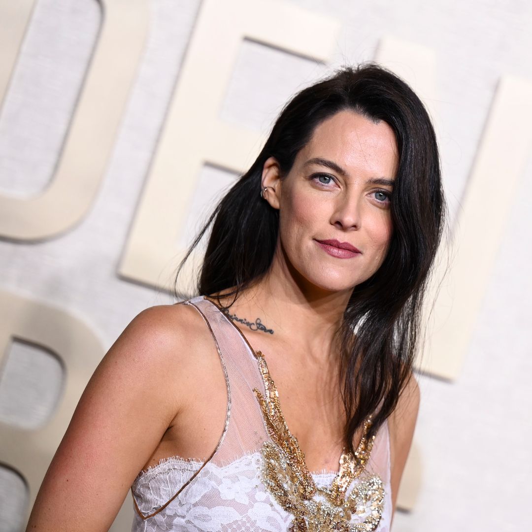 Riley Keough proves she’s the real-life Daisy Jones in a striking black sheer dress