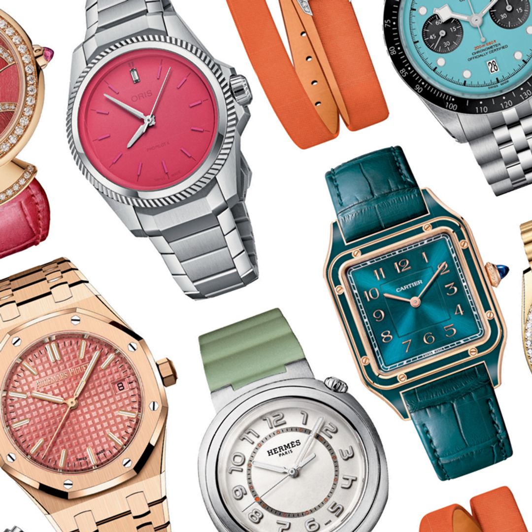 Dial it up: 10 of the most stylish colourful watches
