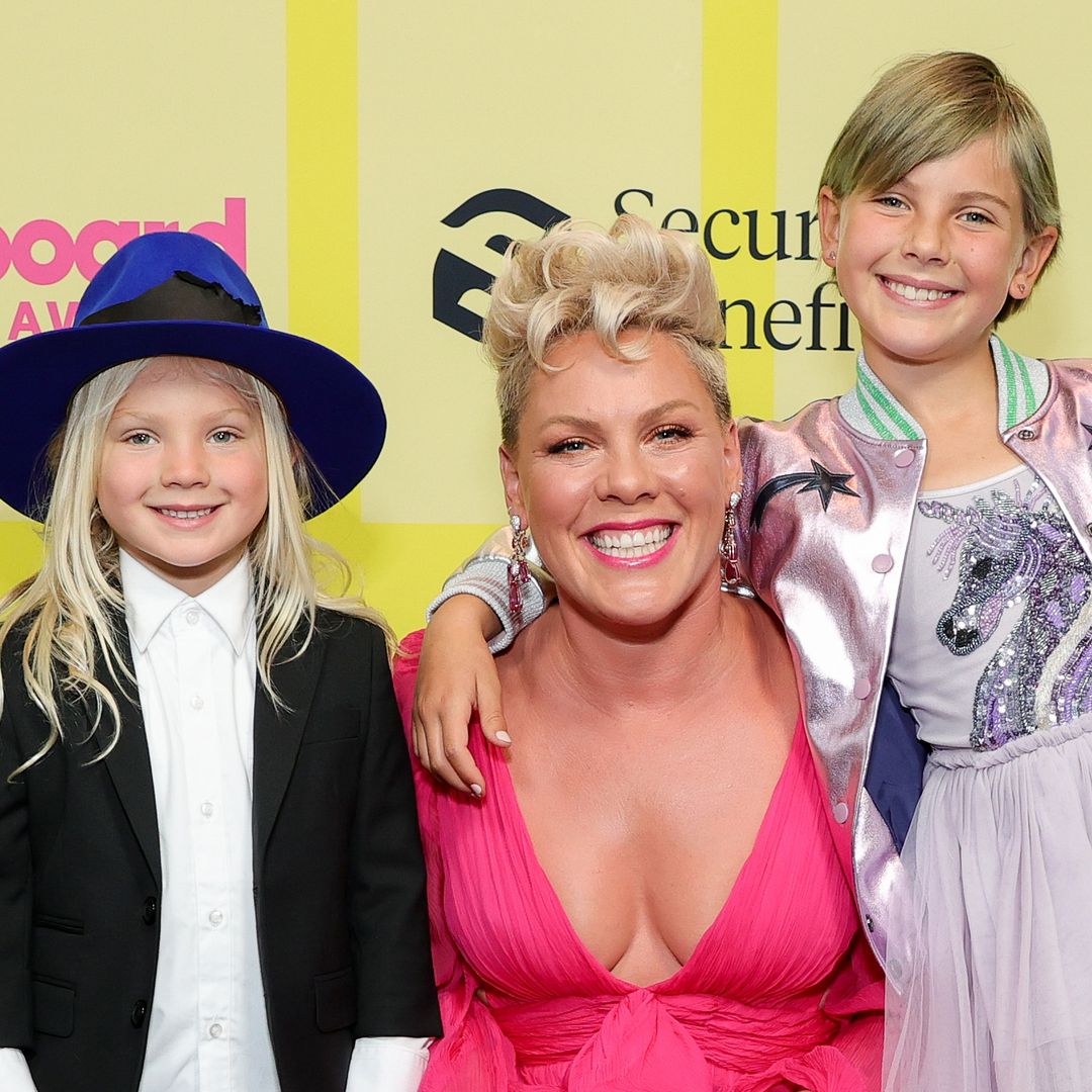 Pink's kids trade their styles in new photos from dad Carey Hart