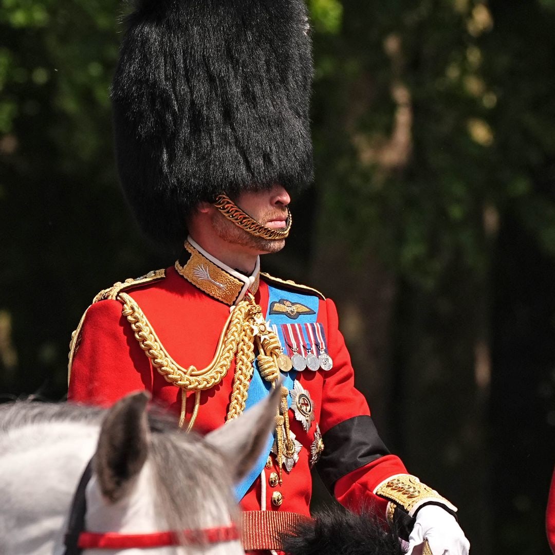 Why King Charles, Prince William and Princess Anne wore black armbands at Trooping the Colour